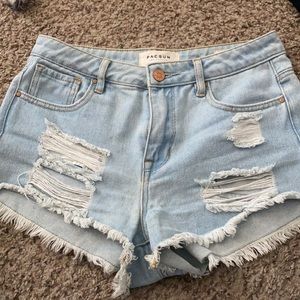 Pacsun high rise festival short